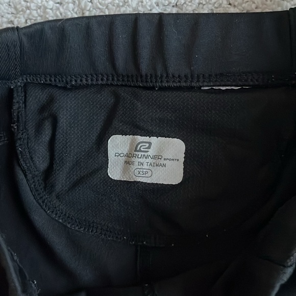 Road Runner Womens Pro Velocity Running Leggings Black Stretch Size XSP - Picture 5 of 7